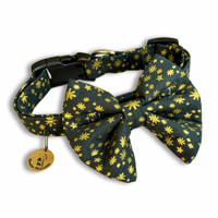 Large bow tie collar